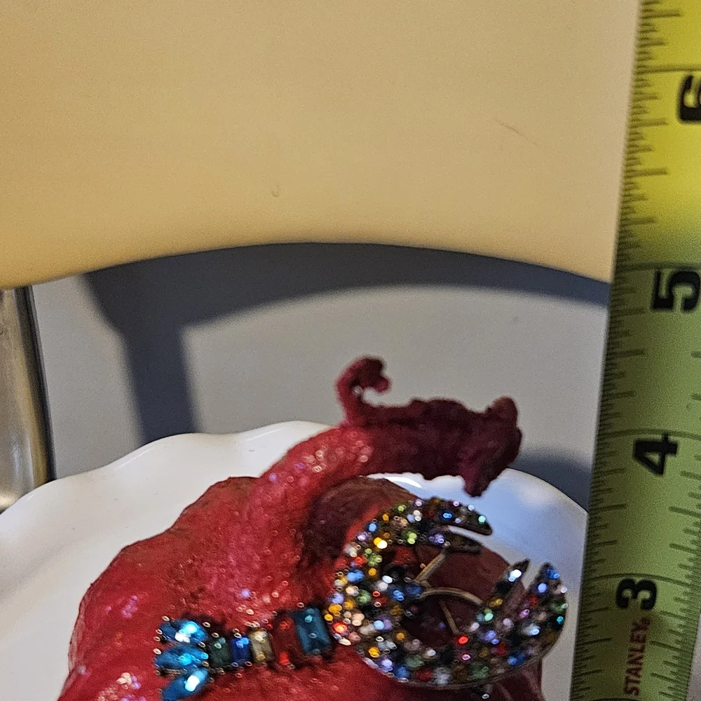 Colorful Rhinestone Brooch - Picture 4 of 4